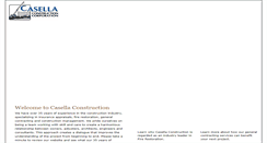 Desktop Screenshot of casellaconstruction.com